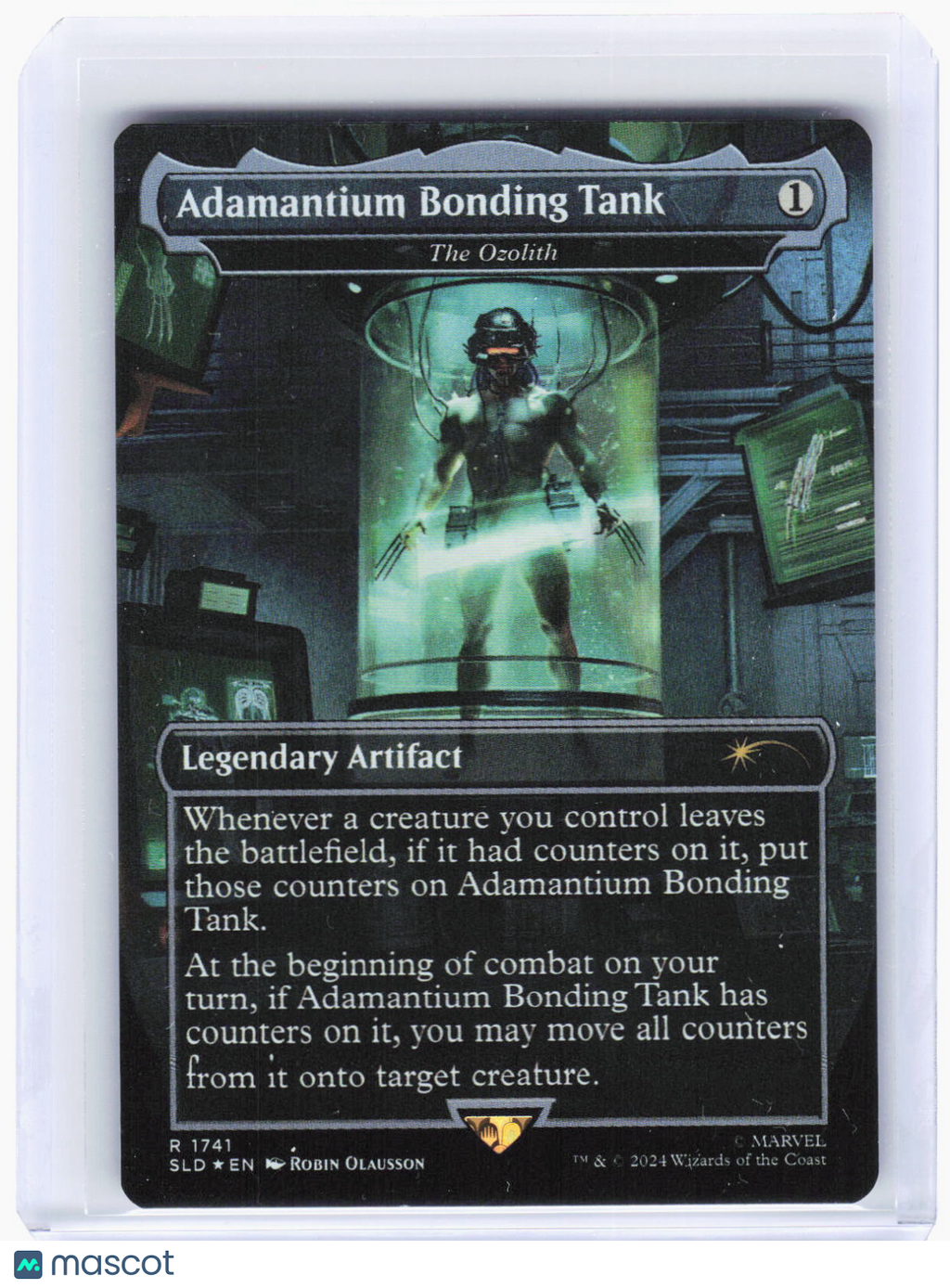 2024 Magic: The Gathering—Adamantium Bonding Tank #1741 (SLD)—Rare Foil