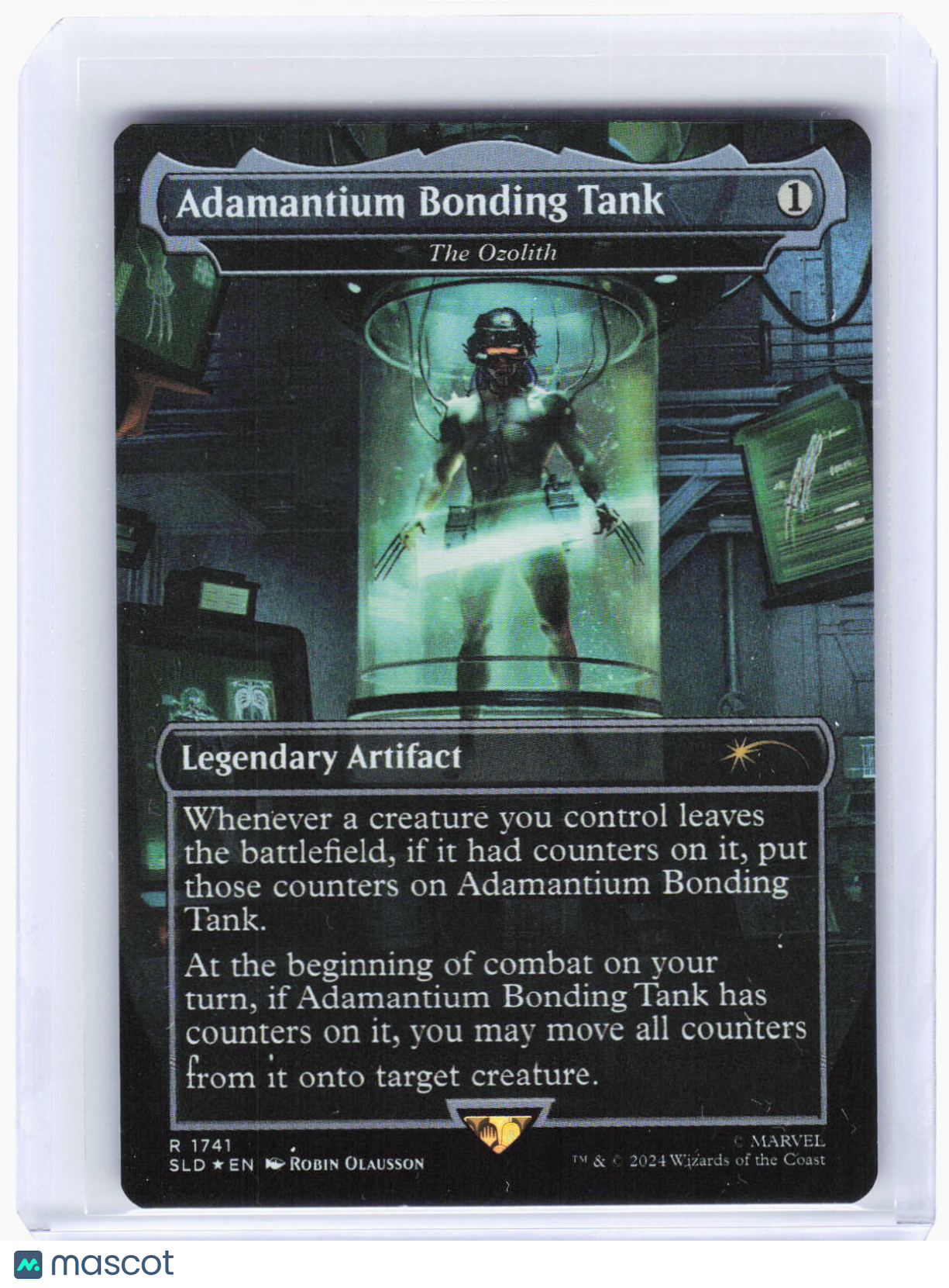 2024 Magic: The Gathering—Adamantium Bonding Tank #1741 (SLD)—Rare Foil