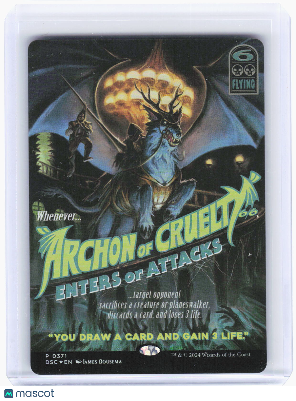 2024 Magic: The Gathering—Archon of Cruelty (Showcase) #371 (DSC)—Promo Foil