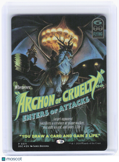 2024 Magic: The Gathering—Archon of Cruelty (Showcase) #371 (DSC)—Promo Foil