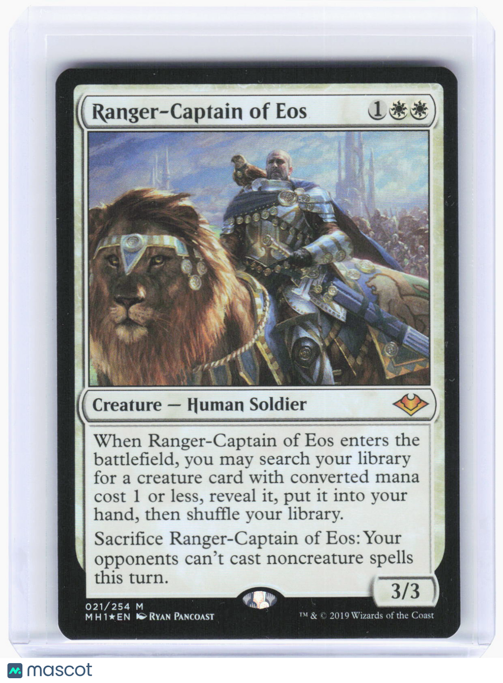 2019 Magic: The Gathering—Ranger-Captain of Eos #21 Modern Horizons—Mythic Foil