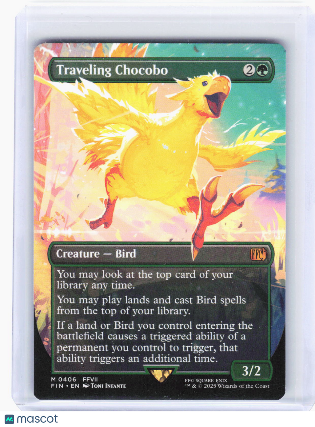 2025 Magic: The Gathering—Traveling Chocobo #406 (FIN)—Mythic Non-Foil