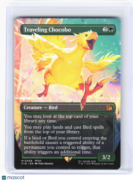 2025 Magic: The Gathering—Traveling Chocobo #406 (FIN)—Mythic Non-Foil