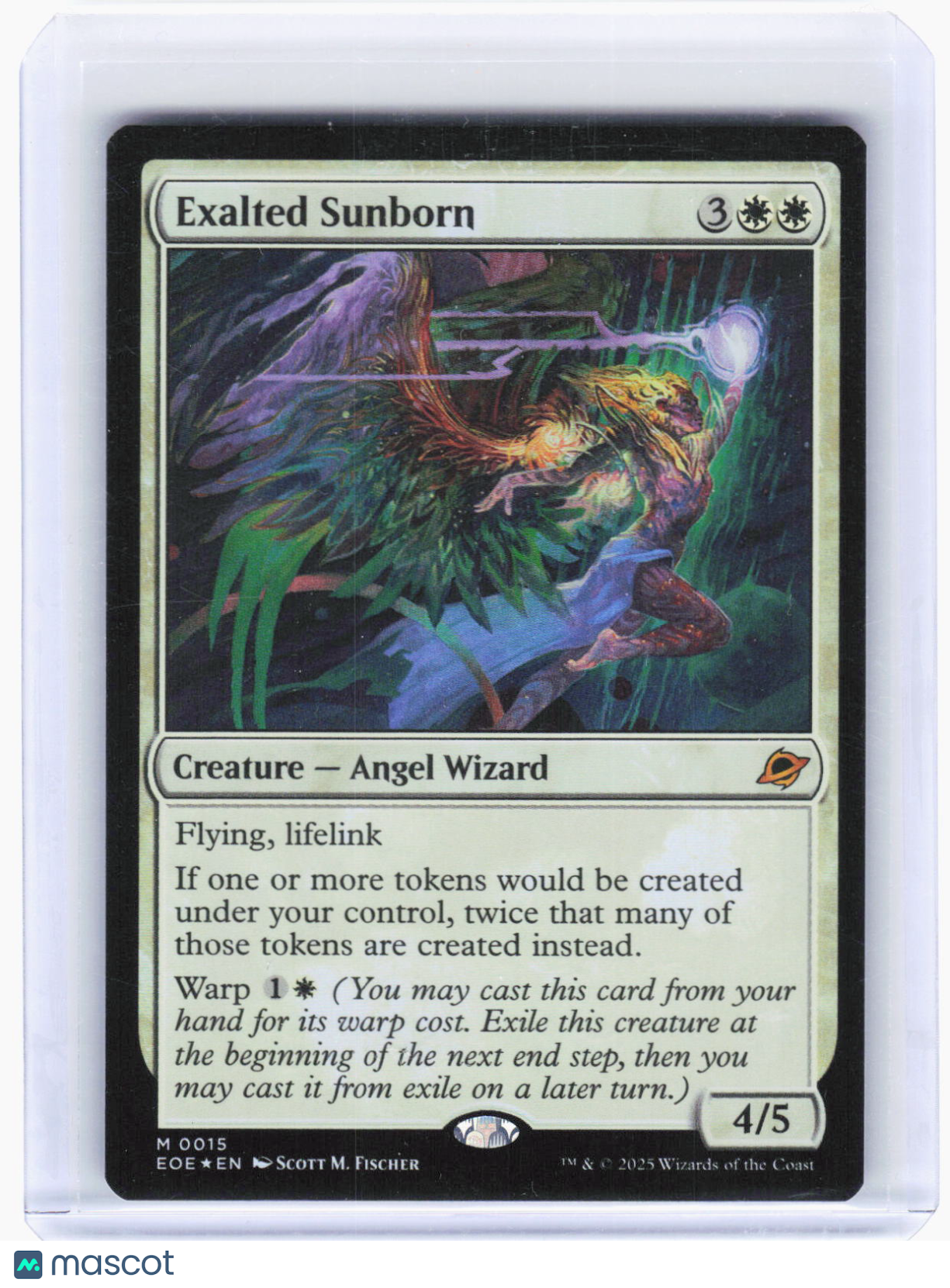 2025 Magic: The Gathering—Exalted Sunborn #15 Edge of Eternities—Mythic Foil