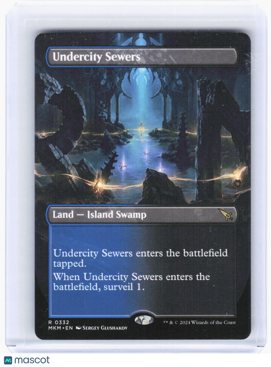 2024 Magic: The Gathering—Undercity Sewers (Borderless) #332 (MKM)—Rare Non-Foil