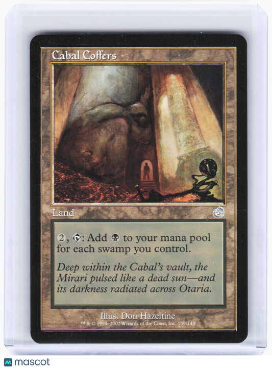 2002 Magic: The Gathering—Cabal Coffers #139 Torment—Uncommon Non-Foil