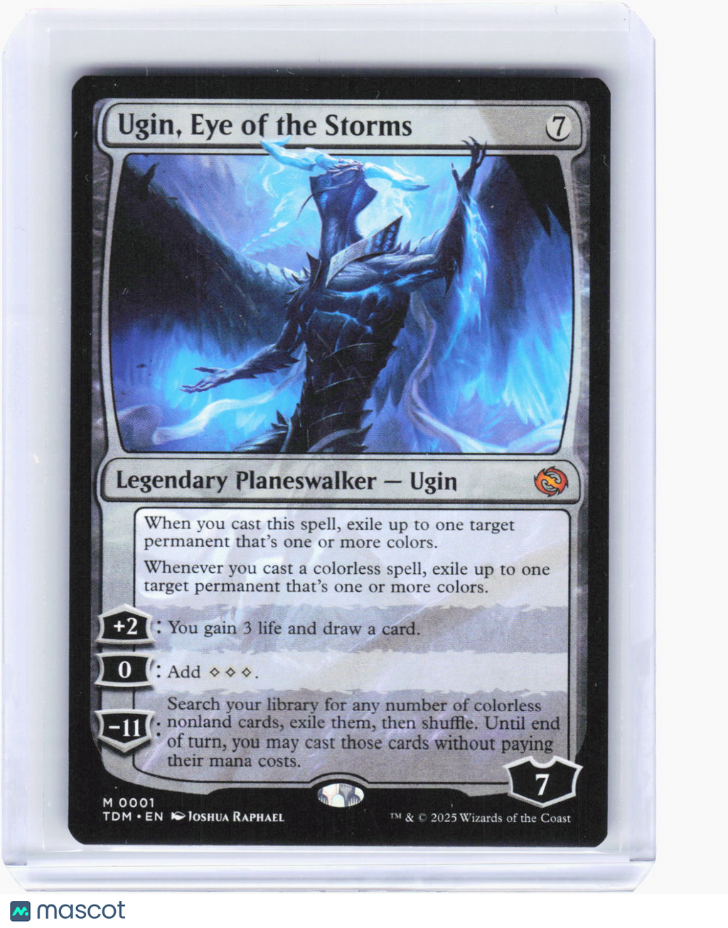 2025 Magic: The Gathering—Ugin, Eye of the Storms #1 (TDM)—Mythic Non-Foil