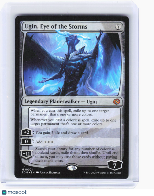 2025 Magic: The Gathering—Ugin, Eye of the Storms #1 (TDM)—Mythic Non-Foil