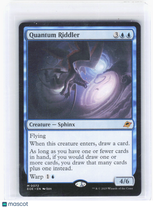 2025 Magic: The Gathering—Quantum Riddler #72 Edge of Eternities—Mythic Non-Foil