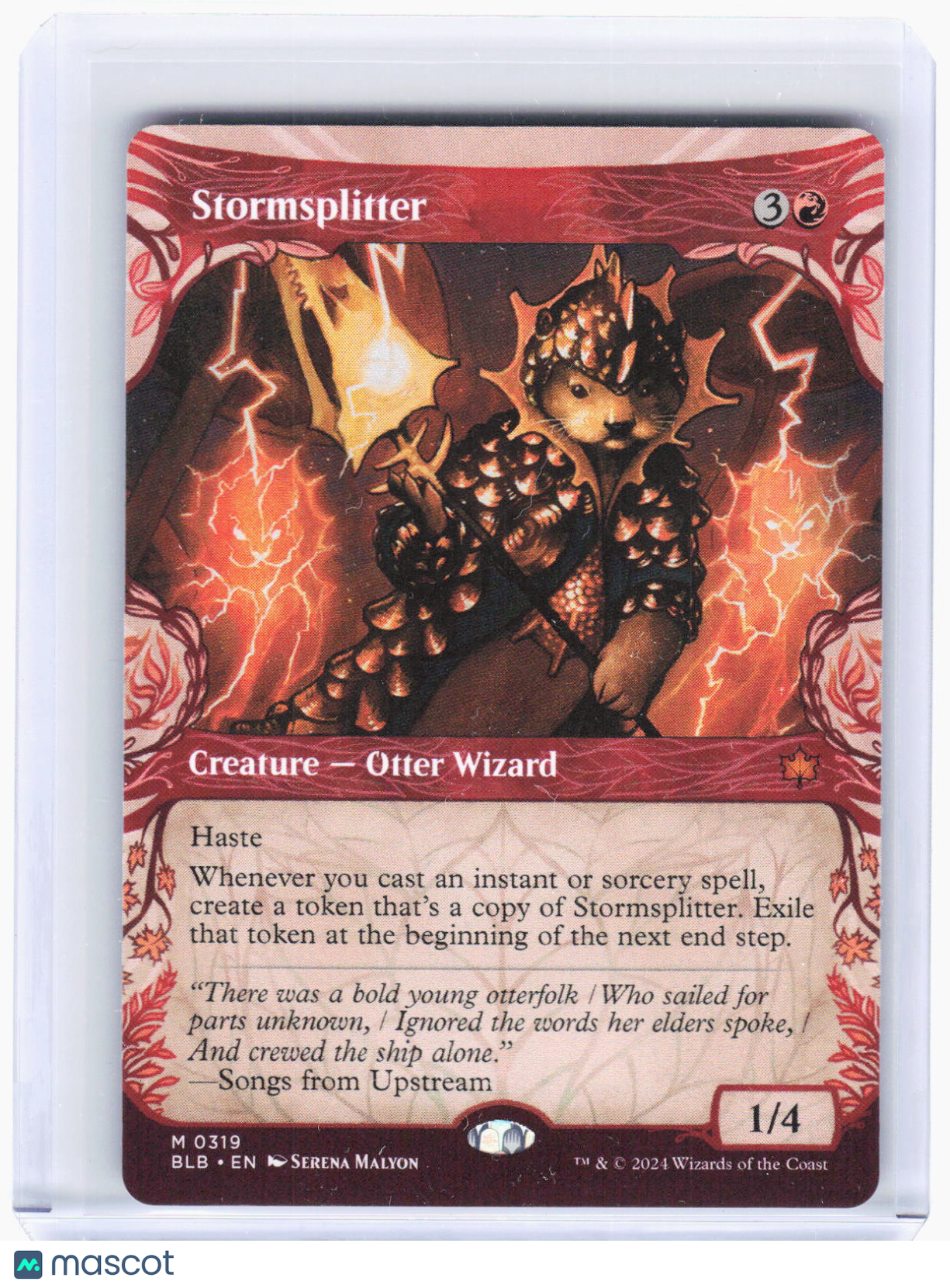 2024 Magic: The Gathering—Stormsplitter (Showcase) #319 (BLB)—Mythic Non-Foil