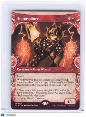 2024 Magic: The Gathering—Stormsplitter (Showcase) #319 (BLB)—Mythic Non-Foil