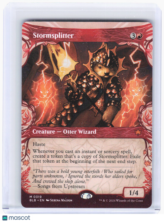 2024 Magic: The Gathering—Stormsplitter (Showcase) #319 (BLB)—Mythic Non-Foil