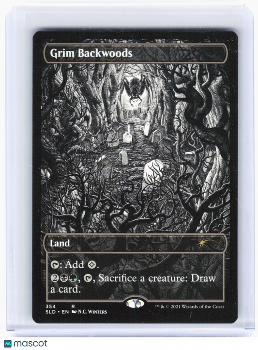2021 Magic: The Gathering—Grim Backwoods #354 (SLD)—Rare Non-Foil