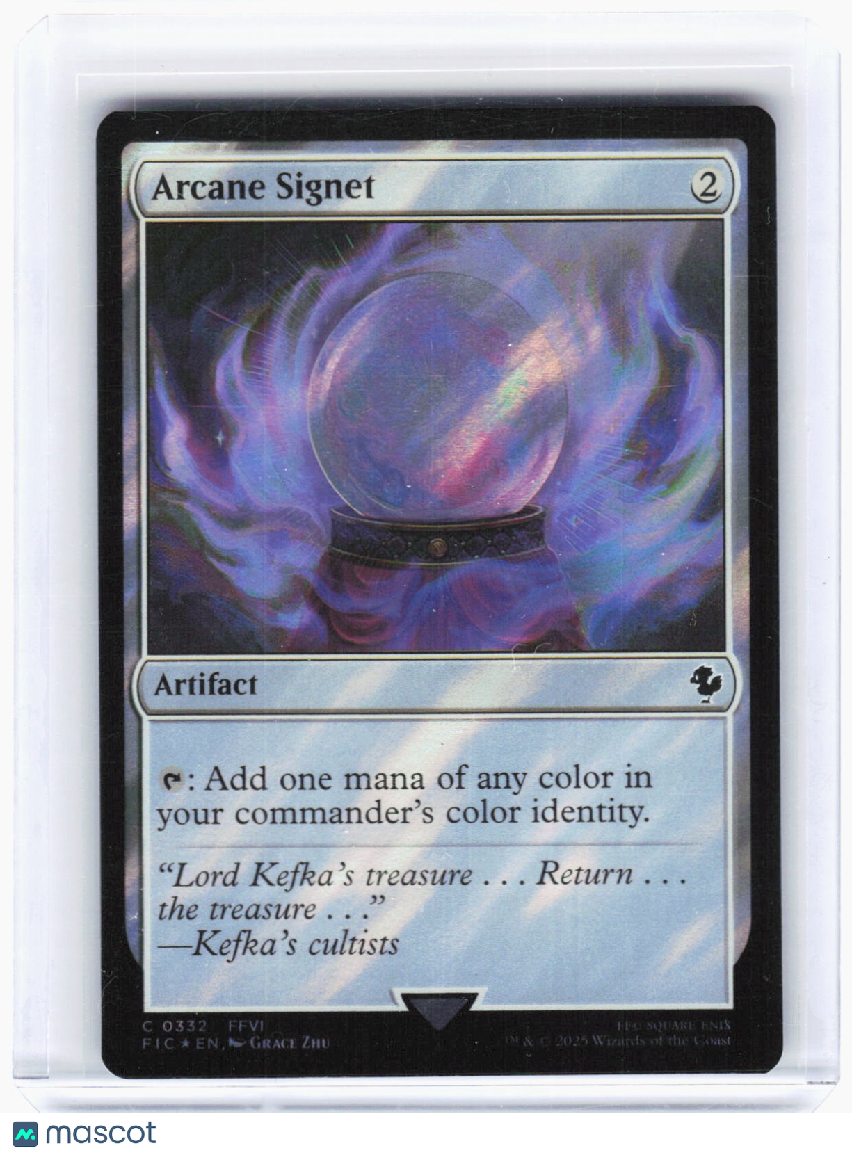 2023 Magic: The Gathering—Arcane Signet (Surge Foil) #332 (FIC)—Common Foil