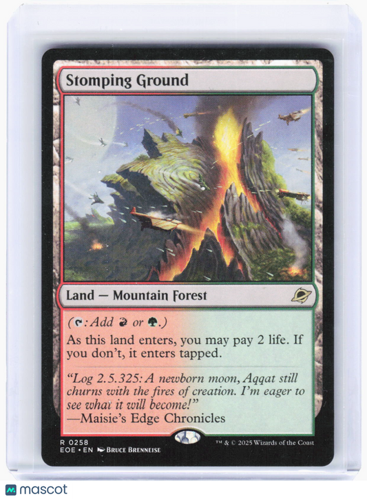 2025 Magic: The Gathering—Stomping Ground #258 Edge of Eternities—Rare Non-Foil