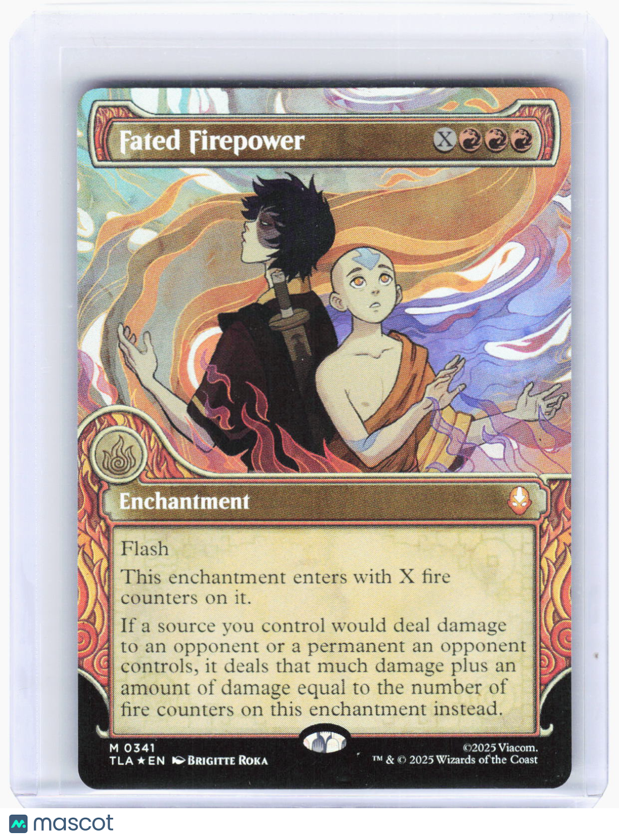 2025 Magic: The Gathering—Fated Firepower (Showcase) #341 (TLA)—Mythic Foil