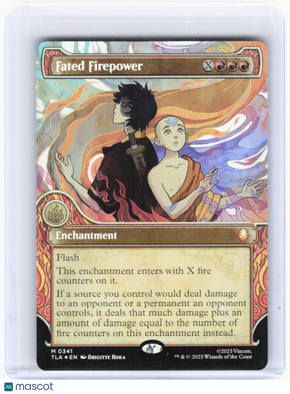 2025 Magic: The Gathering—Fated Firepower (Showcase) #341 (TLA)—Mythic Foil