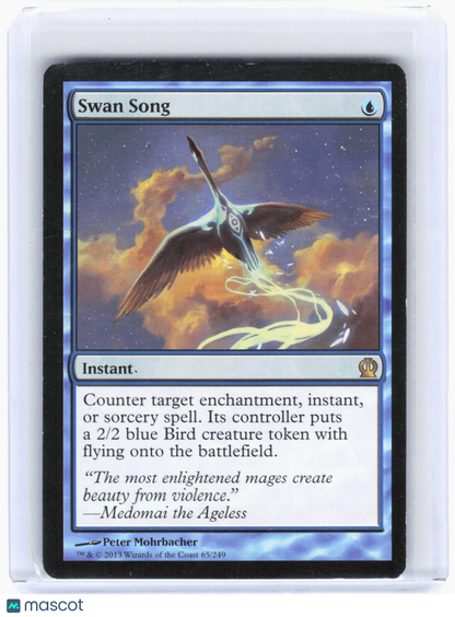 2013 Magic: The Gathering—Swan Song #65 Theros—Rare Non-Foil