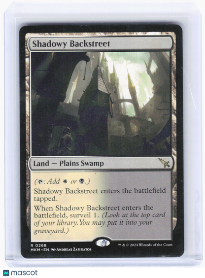 2024 Magic: The Gathering—Shadowy Backstreet #268 (MKM)—Rare Non-Foil