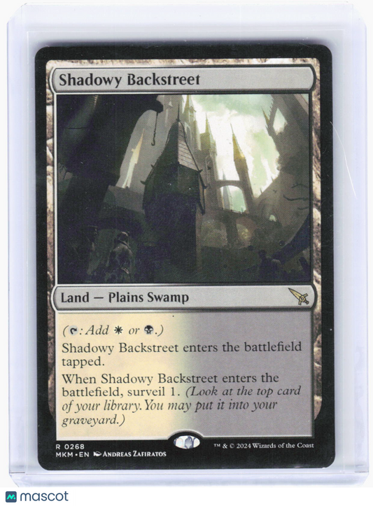 2024 Magic: The Gathering—Shadowy Backstreet #268 (MKM)—Rare Non-Foil