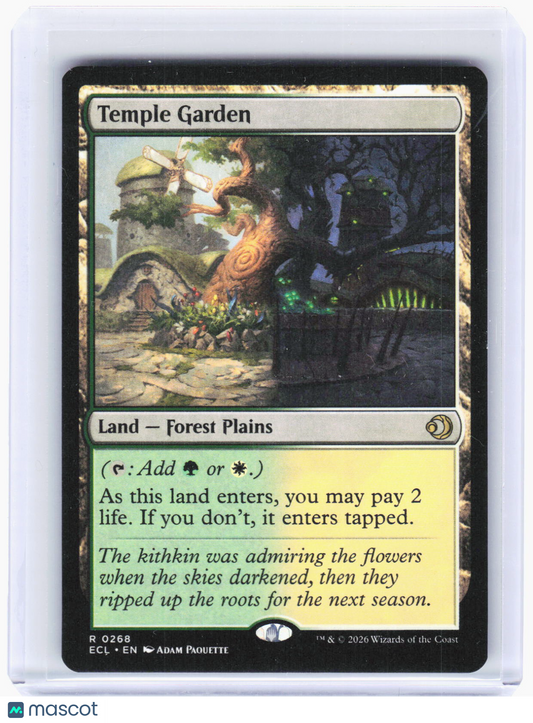 2024 Magic: The Gathering—Temple Garden #268 Lorwyn Eclipsed—Rare Non-Foil