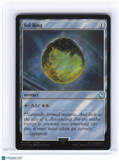 2025 Magic: The Gathering—Sol Ring (Surge Foil) #357 (FIC)—Uncommon Foil