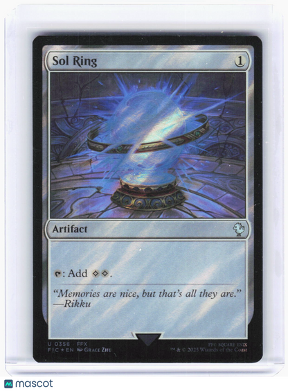 2023 Magic: The Gathering—Sol Ring (Surge Foil) #358 (FIC)—Uncommon Foil