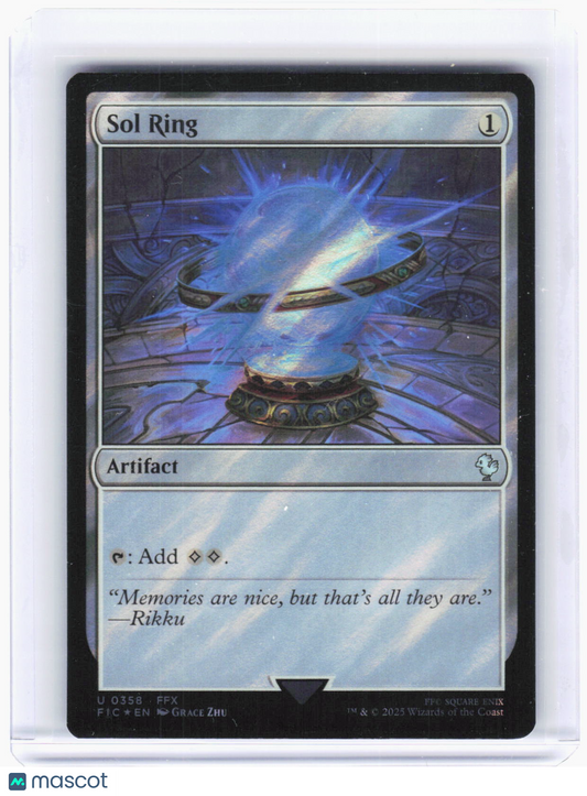 2023 Magic: The Gathering—Sol Ring (Surge Foil) #358 (FIC)—Uncommon Foil