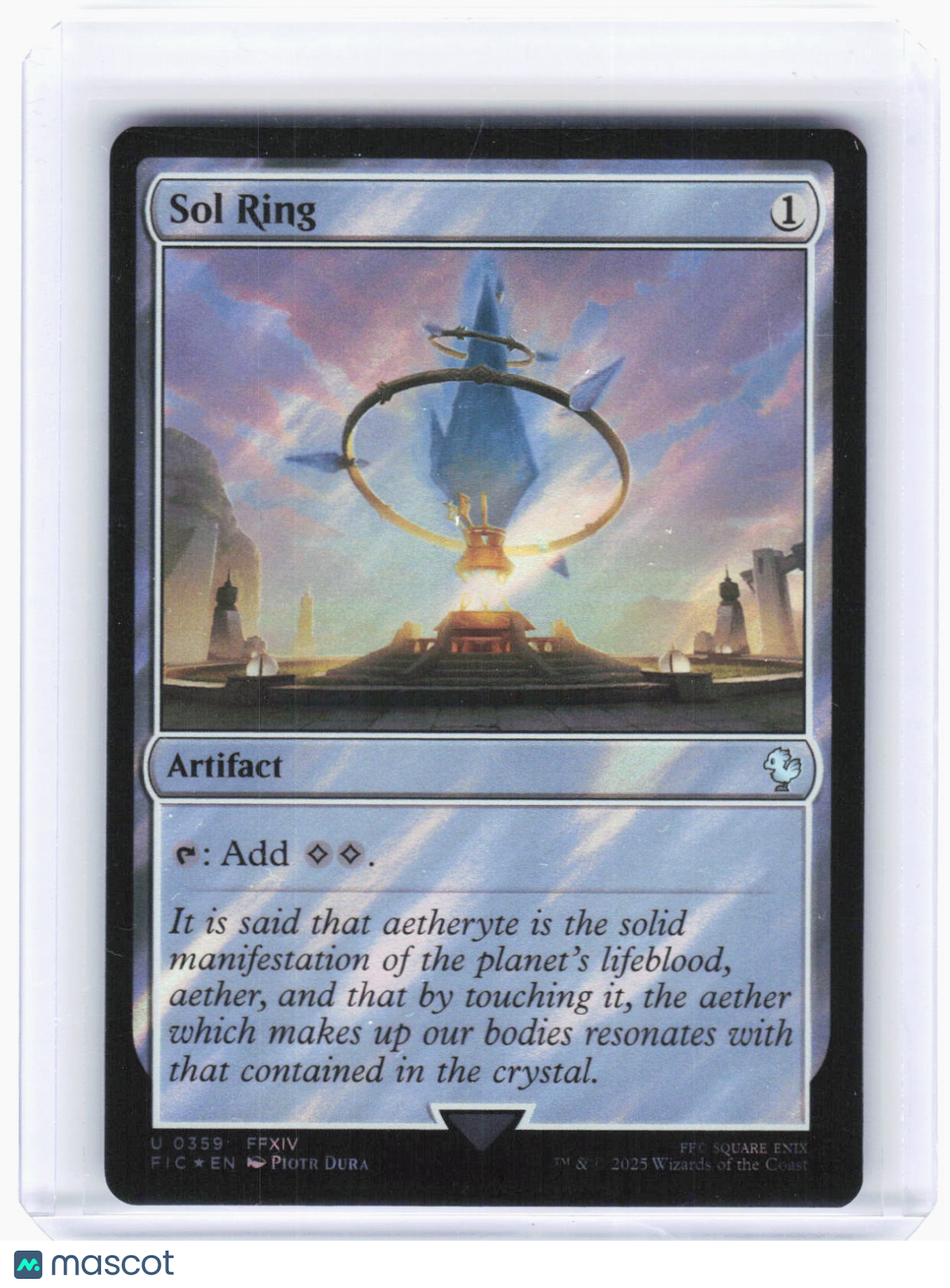 2023 Magic: The Gathering—Sol Ring (Surge Foil) #359 (FIC)—Uncommon Foil