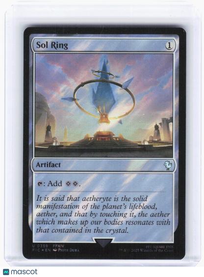 2023 Magic: The Gathering—Sol Ring (Surge Foil) #359 (FIC)—Uncommon Foil