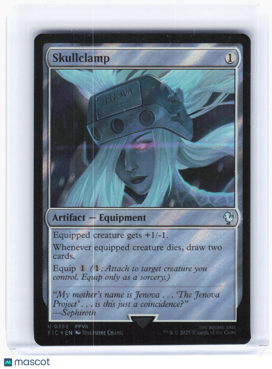 2025 Magic: The Gathering—Skullclamp (Surge Foil) #355 (FIC)—Uncommon Foil