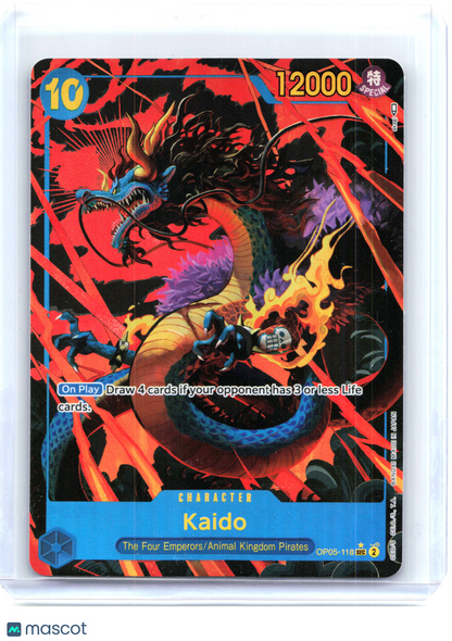 2023 One Piece—Kaido OP05-118 Awakening of the New Era—Secret Rare Holo(Alt Art)