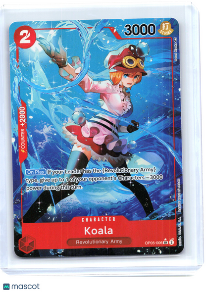 2023 One Piece—Koala #OP05-006 Awakening of the New Era—Super Rare Holo(Alt Art)