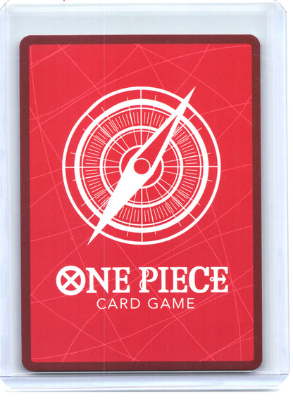 2023 One Piece—Enel #OP05-098 Awakening of the New Era—Leader Holo (Alt Art)