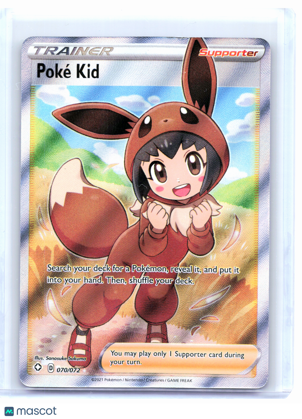 2021 Pokemon—Poké Kid #70 Shining Fates—Ultra Rare Holo [Lightly Played]