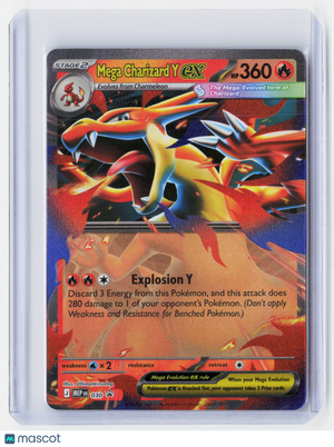2025 Pokemon—Mega Charizard Y ex #030 Mega Evolution Promo—Black Star Promo Holo