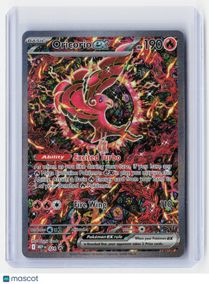 2025 Pokemon—Oricorio ex #024 Mega Evolution Promos—Black Star Promo Holo