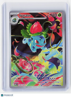 2025 Pokemon—Ivysaur #134/132 Mega Evolution Base Set—Illustration Rare Holo