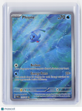 2024 Pokemon—Phione #175/167 Twilight Masquerade—Illustration Rare Holo