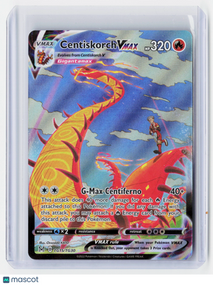 2022 Pokemon—Centiskorch VMAX #TG15/TG30 Lost Origin Trainer Gallery—UR Holo