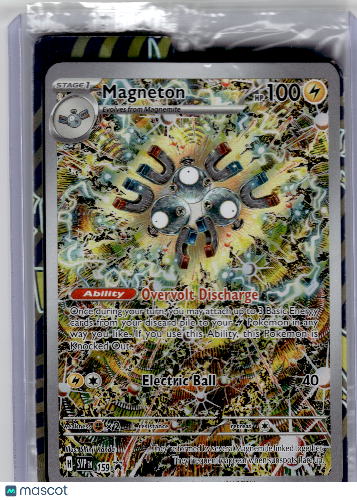 2024 Pokemon—Magneton #159 Scarlet & Violet Promo—Black Star Promo Holo [Sealed]