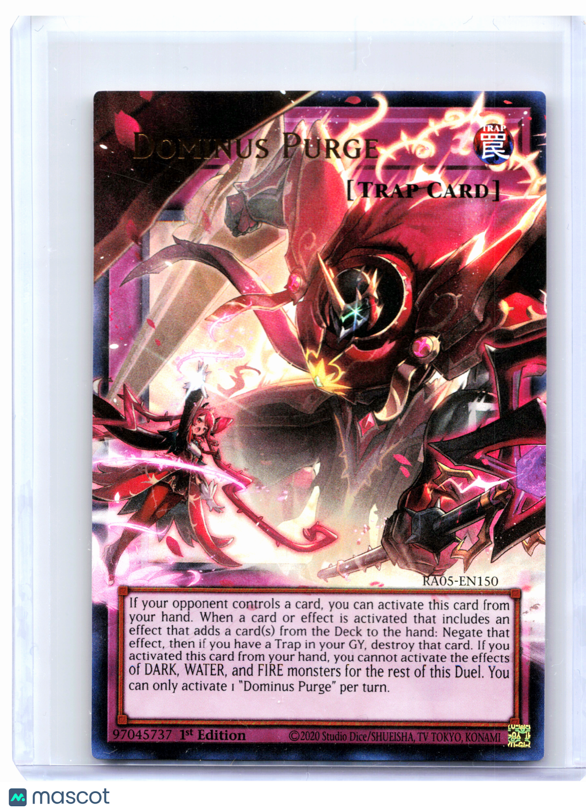 2026 YuGiOh!—Dominus Purge (Extended Art) #RA05-EN150—Ultra Rare (1st Edition)