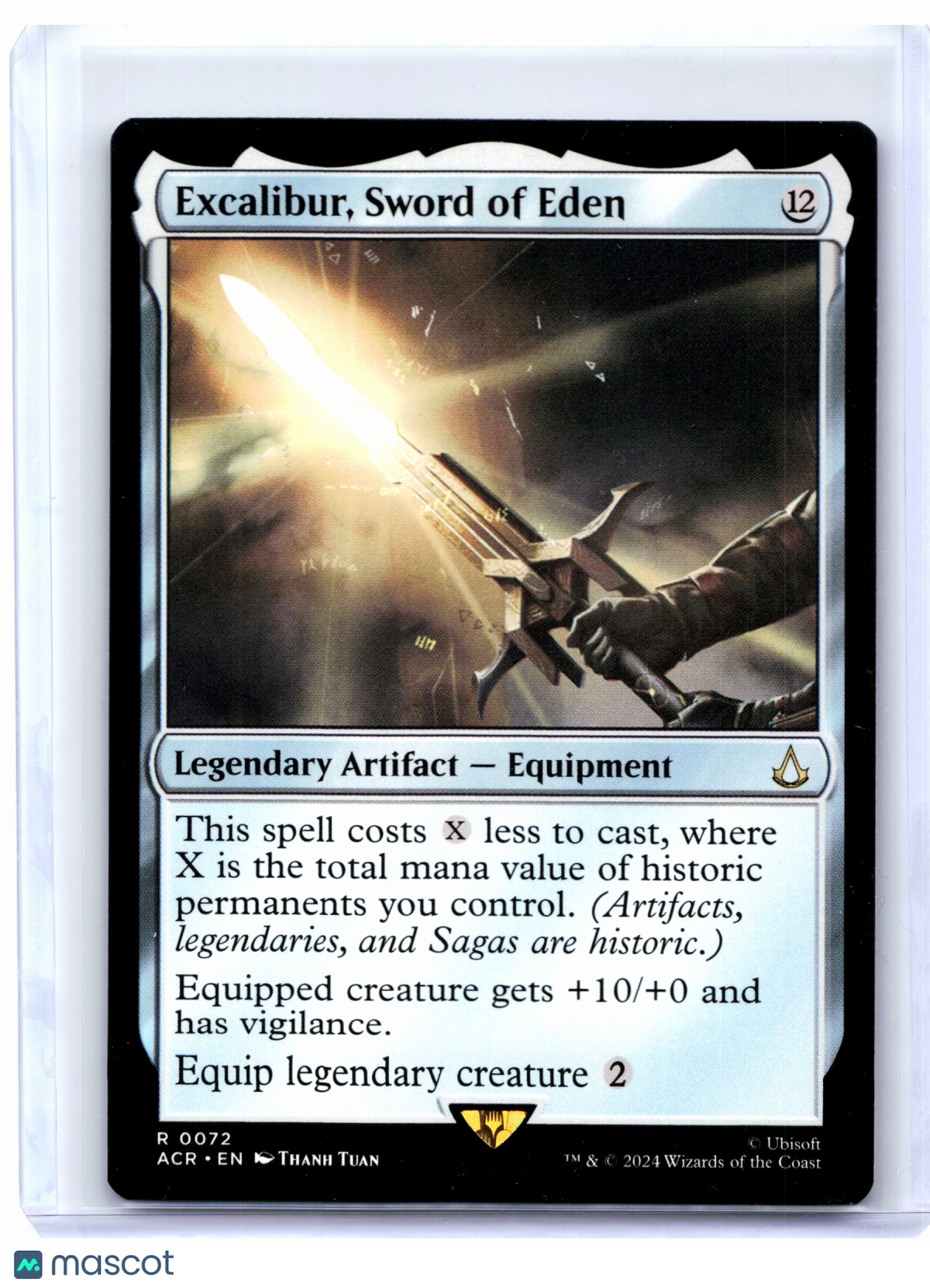 2024 Magic: TG—Excalibur, Sword of Eden #0072 Assassin's Creed—Rare Nonfoil