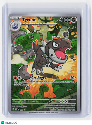 2026 Pokemon—Tyrunt #070 Mega Evolution—Black Star Promo Holo