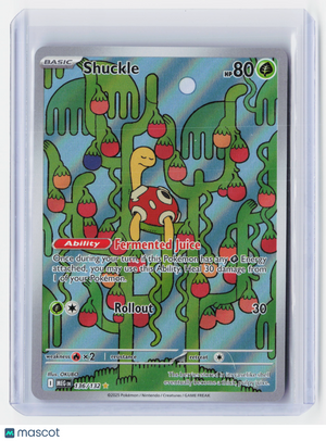 2025 Pokemon—Shuckle #136/132 Mega Evolution Base Set—Illustration Rare Foil