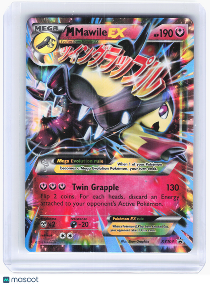 2016 Pokemon—M Mawile ex #XY104 XY Promos—Black Star Promo Holo [MP]