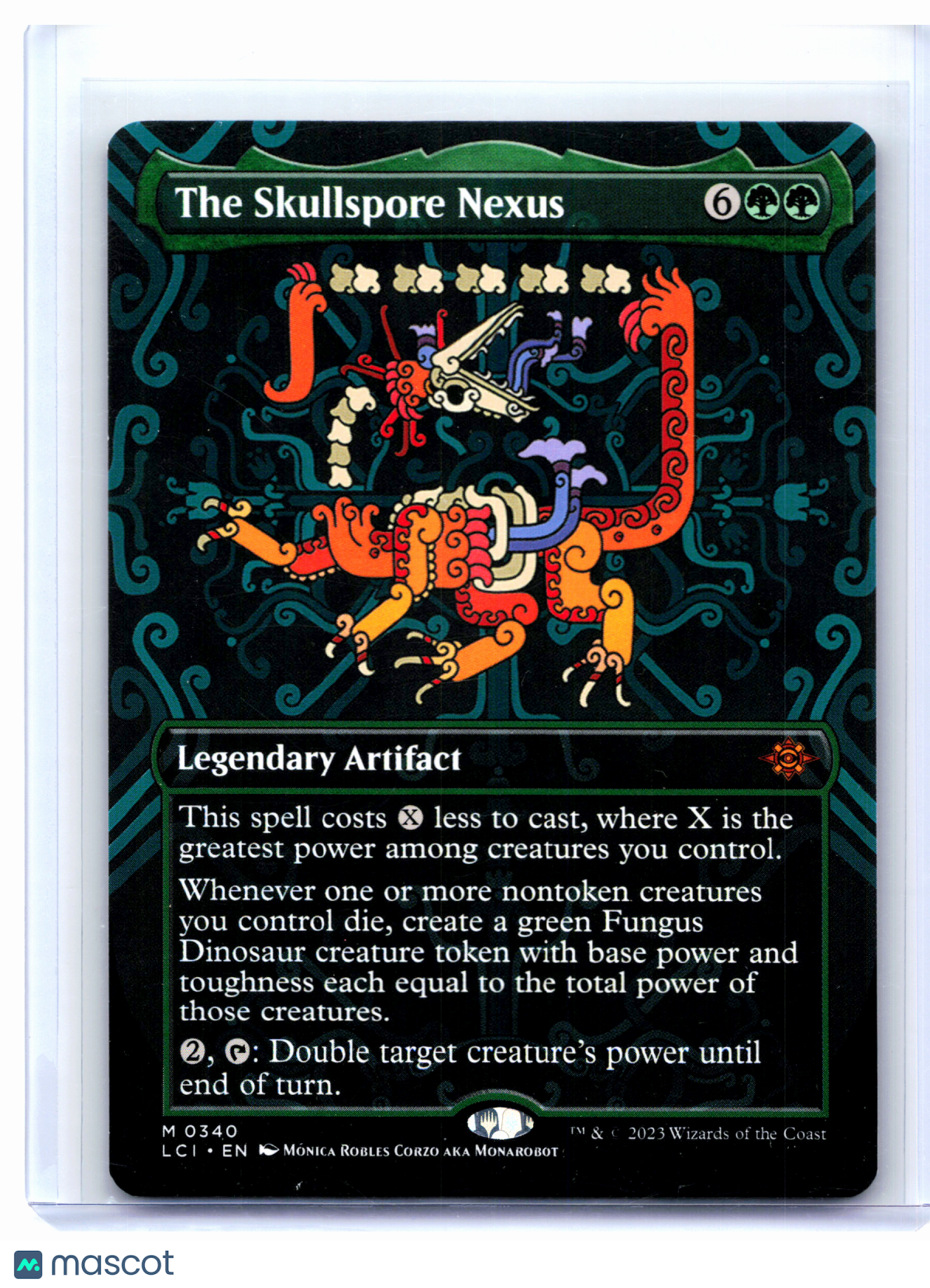 2023 Magic: TG—The Skullspore Nexus (Borderless) #0340 LCI—Mythic Nonfoil