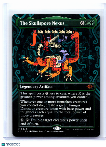 2023 Magic: TG—The Skullspore Nexus (Borderless) #0340 LCI—Mythic Nonfoil