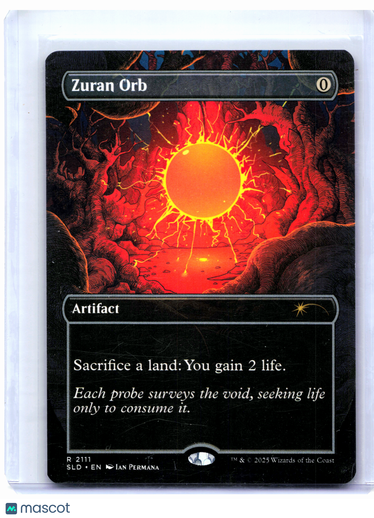 2025 Magic: The Gathering—Zuran Orb #2111 Secret Lair Drop—Rare Nonfoil