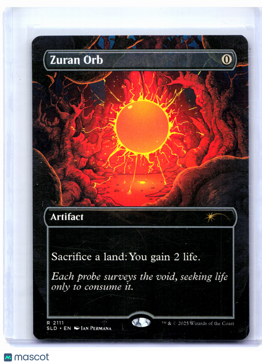2025 Magic: The Gathering—Zuran Orb #2111 Secret Lair Drop—Rare Nonfoil